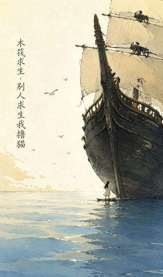 木筏陷生·别人陷生我撸猫